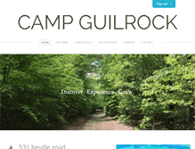 Tablet Screenshot of campguilrock.org